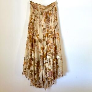Malene Birger • Silk Floral Versatile Dress/Skirt
